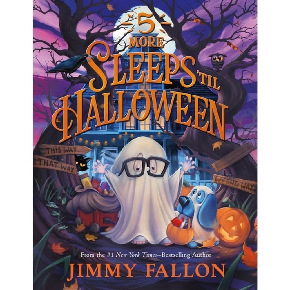 Jimmy Fallon 5 More‎ Sleeps Till Halloween (Hardcover) NEW